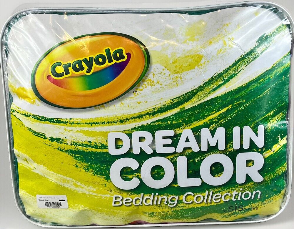 Crayola Dream In Color Bedding Comforter Set Full/Queen- Owl Always Love You NWT